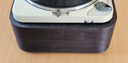 Thorens TD124 Zarge / Plinth made of High Fidelity MDF Black Oak Veneer4
