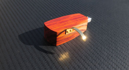Custom-Made Wood Headshell for Ortofon SPU GT Royal N cartridges - Cocobolo Wood1