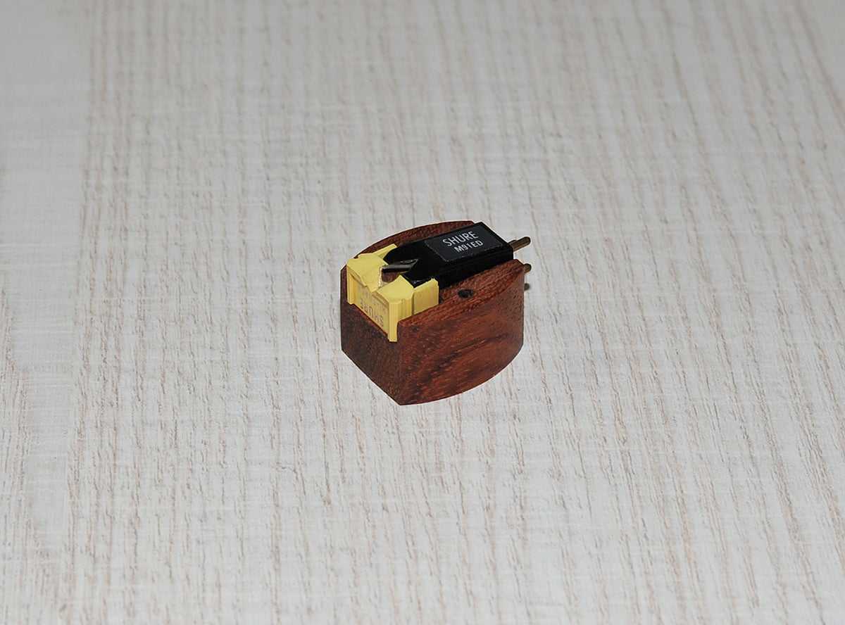Exclusive Wooden Body For Shure M91 Cartridge Wooden Housing Bubinga Wood - New3