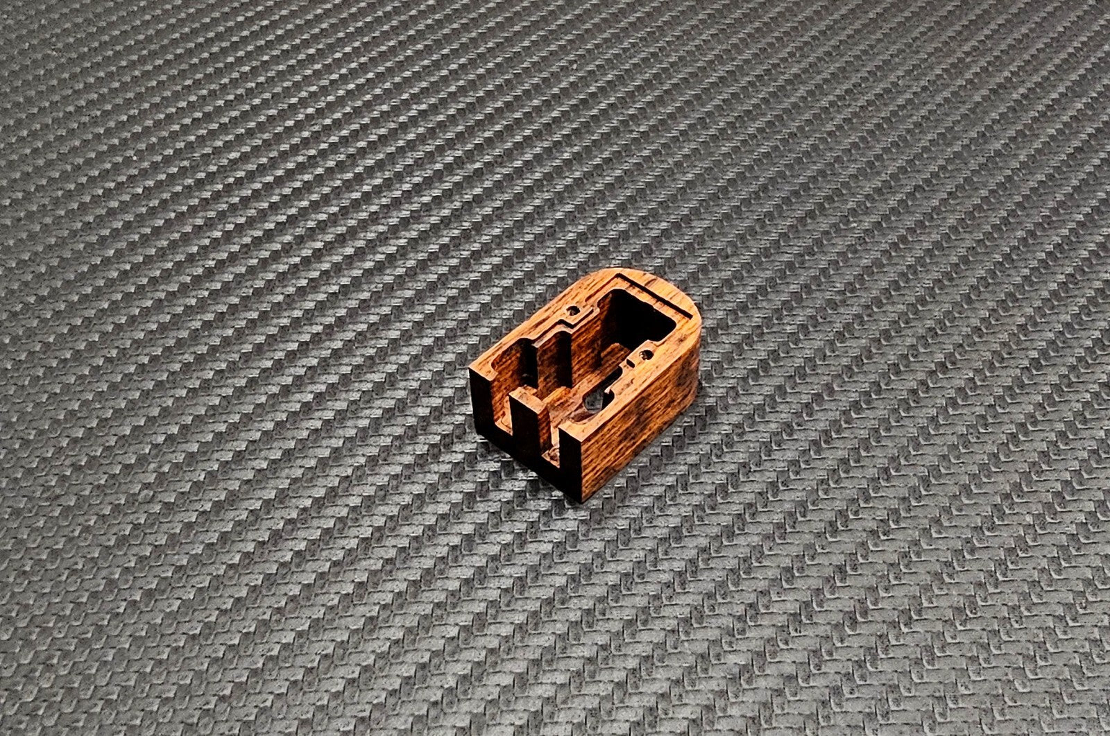 Custom-Made Wood Body for DENON DL 103 (R) Cartridge made of Snake Wood NEW0