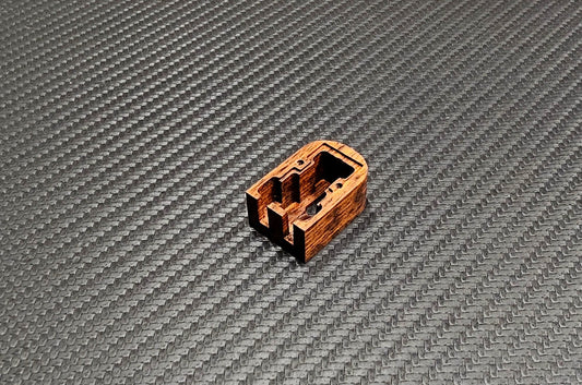 Custom-Made Wood Body for DENON DL 103 (R) Cartridge made of Snake Wood NEW0
