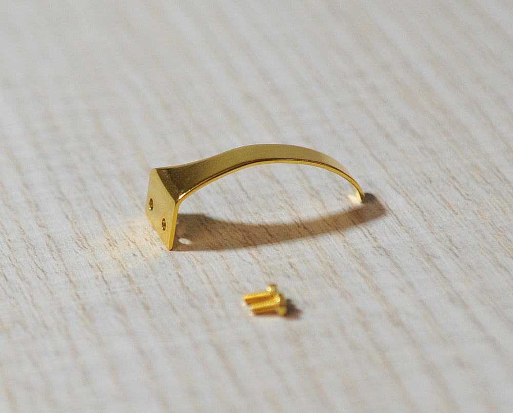 ORTOFON SPU Headshell Finger-Lift with 2x screws Gold Color - NEW ORIGINAL - 0