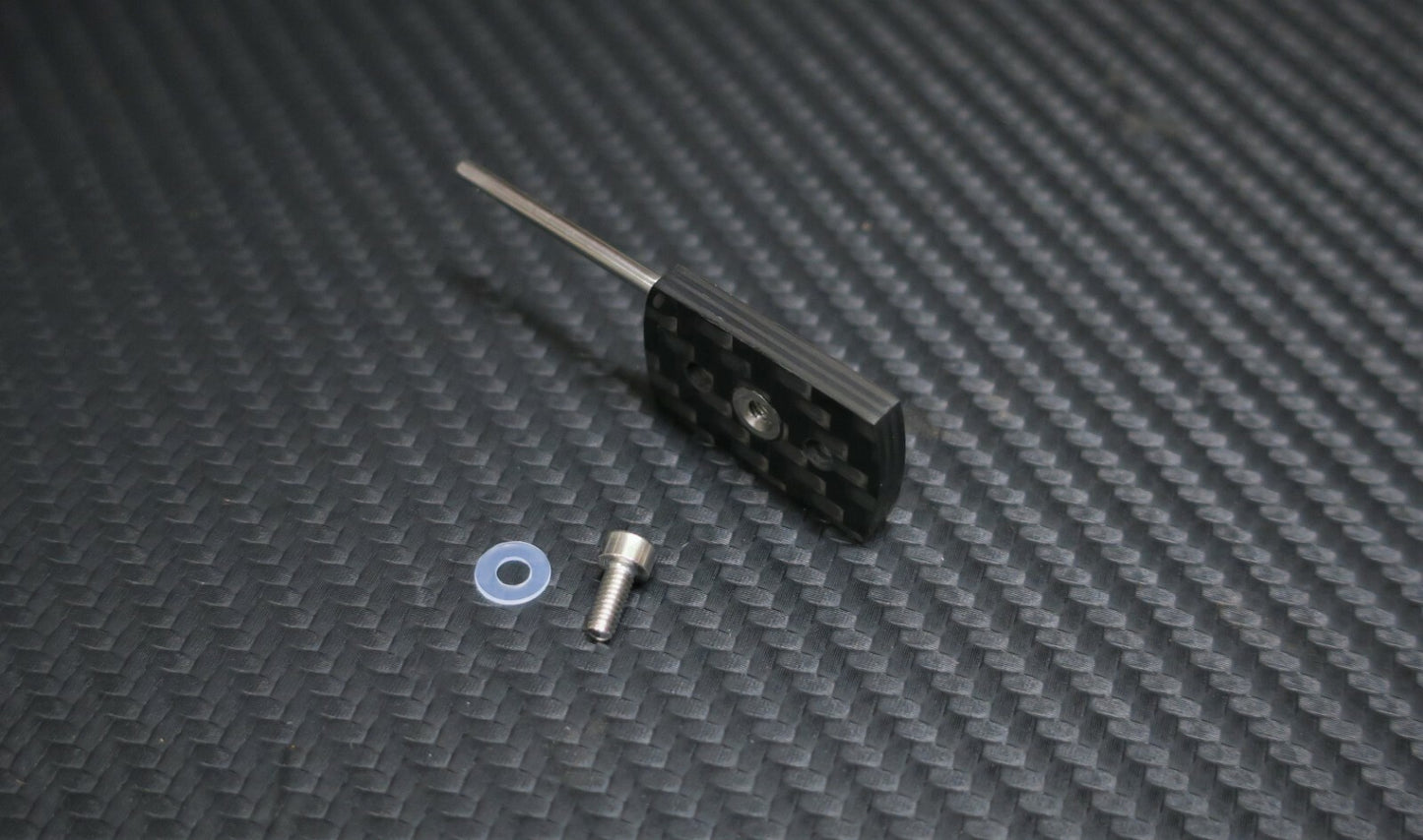 Super Exclusive REAL RACING CARBON Headshell for Clearaudio Concept Turntable -2