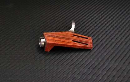 Custom-Made Headshell for Lenco L75 made of Rosewood by Stanley-Engineering1