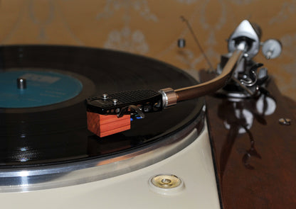 WOOD BODY for AudioTechnica AT95E Cartridge MC Look - New - Sound Improvement4