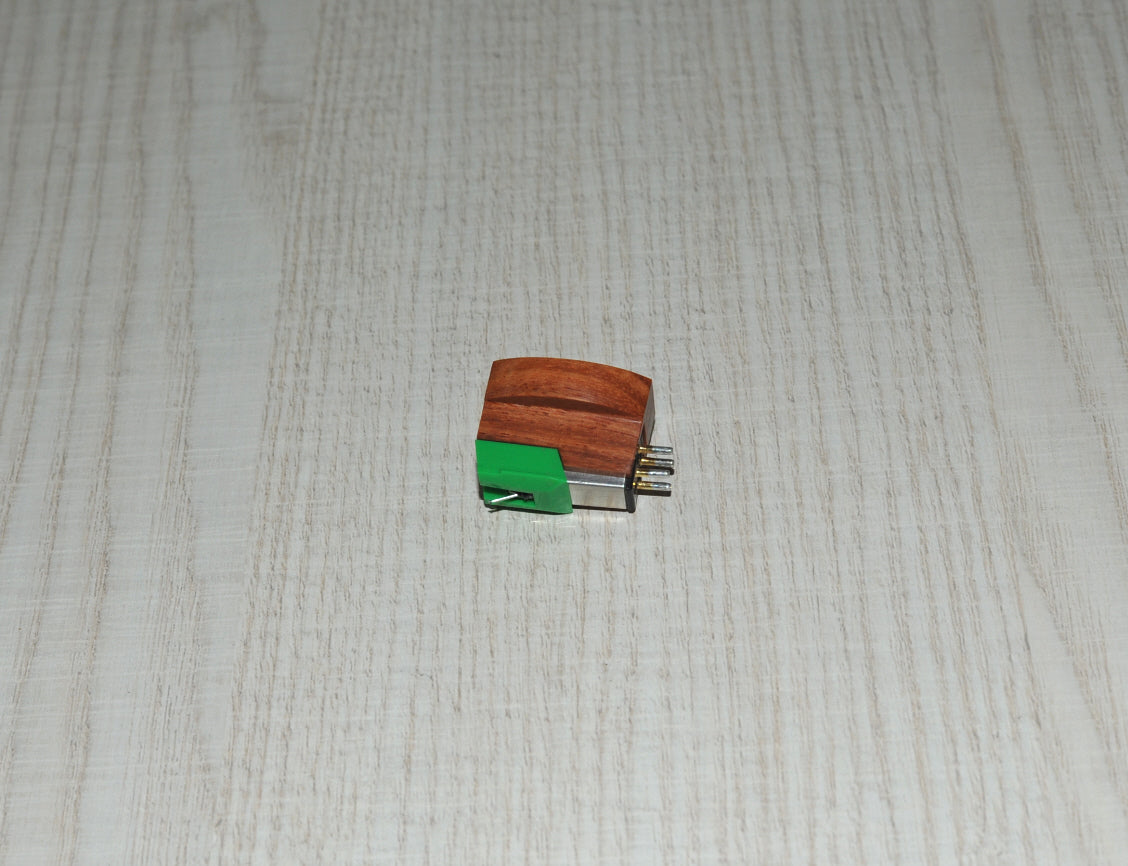 Exclusive Wood Body For Audiotechnica AT95E Cartridge Pickup Iroko Wood1