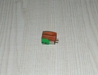 Exclusive Wood Body For Audiotechnica AT95E Cartridge Pickup Iroko Wood1