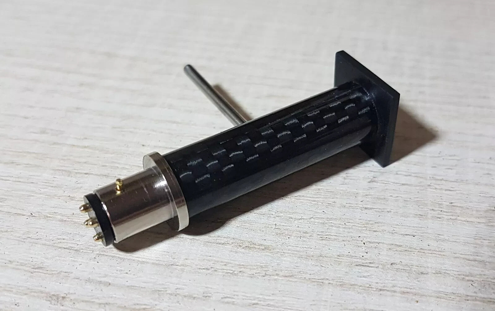 Adapter for mounting DECCA FFSS on SME arms Real Racing Carbon - 4 PINS - NEW -1