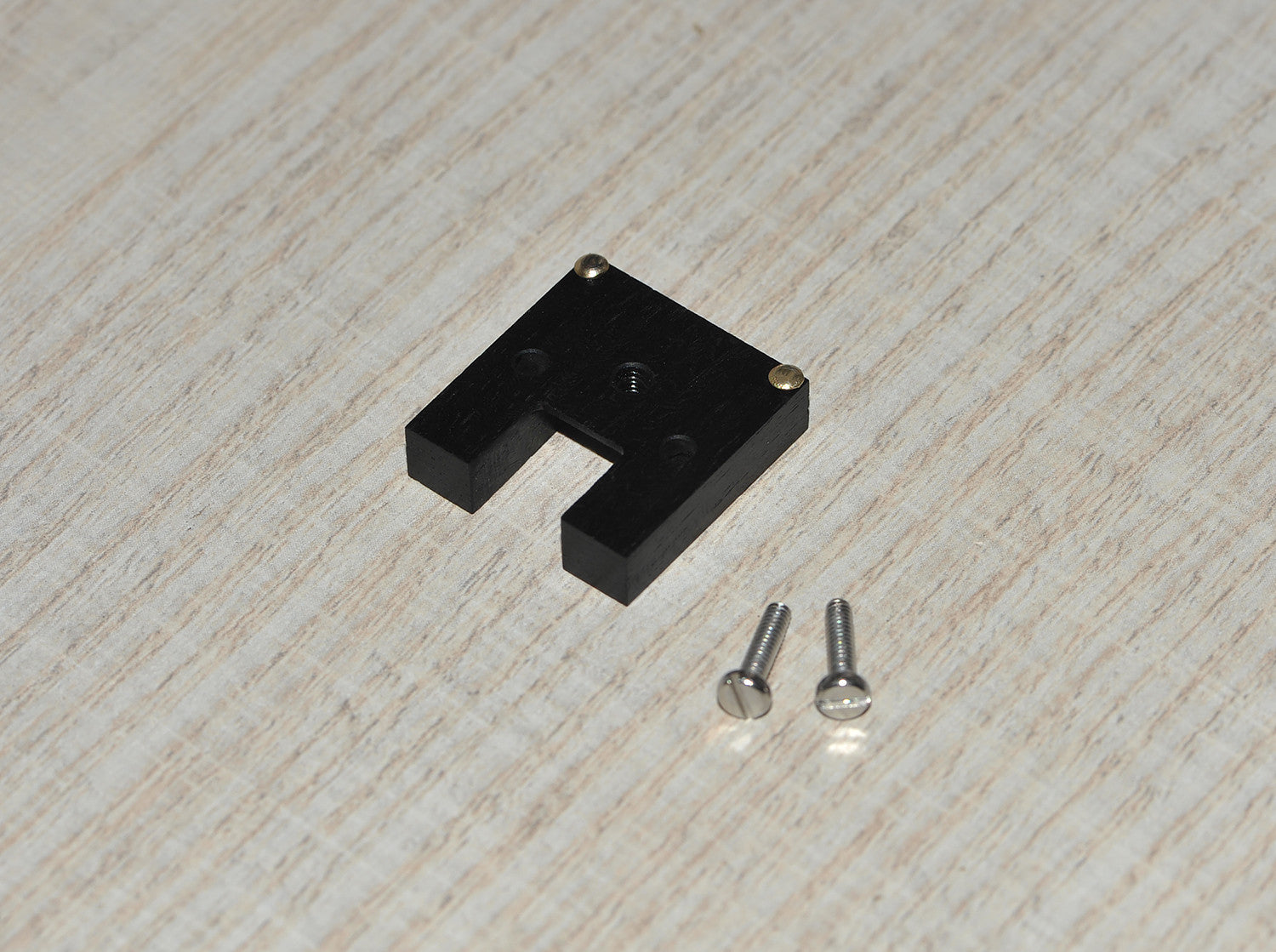 Adapter for Headshell Ortofon SPU A Mounting Bracket Ebony Wood 2.5gr - NEW -3