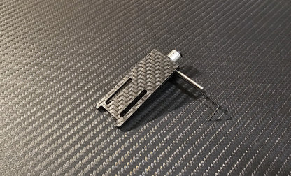 Custom-Made Headshell with Azimuth & Overhang adjustment Material Racing Carbon8