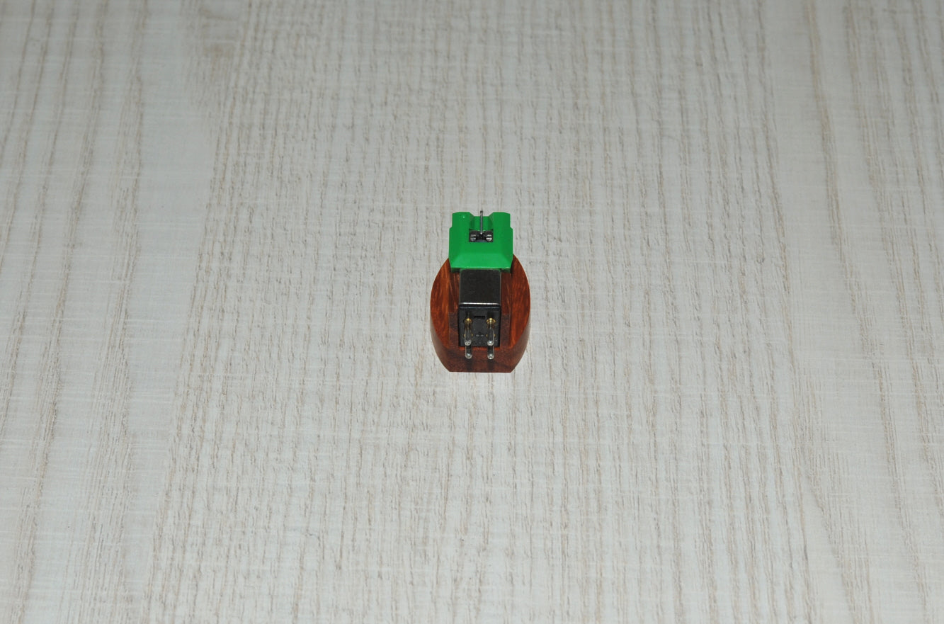 Exclusive Wood Body For Audiotechnica AT95E Cartridge Pickup Iroko Wood3