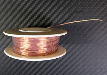 100cm Furukawa 30AWG 5N Perfect Crystal Occ ( Pcocc ) Wire Litz Tone-Arm Rewire0