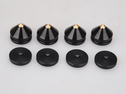 4x Absorber / Spikes / Isolierung for Plattenspieler / Lautsprecher / Boxen 0