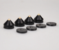 4x High Quality Improved / Absorber / Spikes / Isolierung for Thorens turntable 0