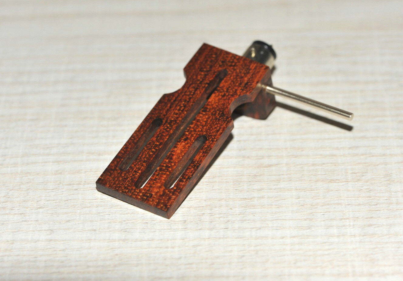 Exclusive Custom-Made Headshell for SME Tonearm Type - Snake Wood Schlangenholz0
