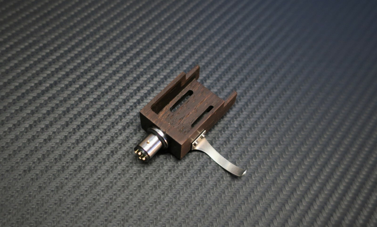 Custom-Made Headshell for EMT Tonearm 997 929 Rosewood -Limited Edition-  NEW2
