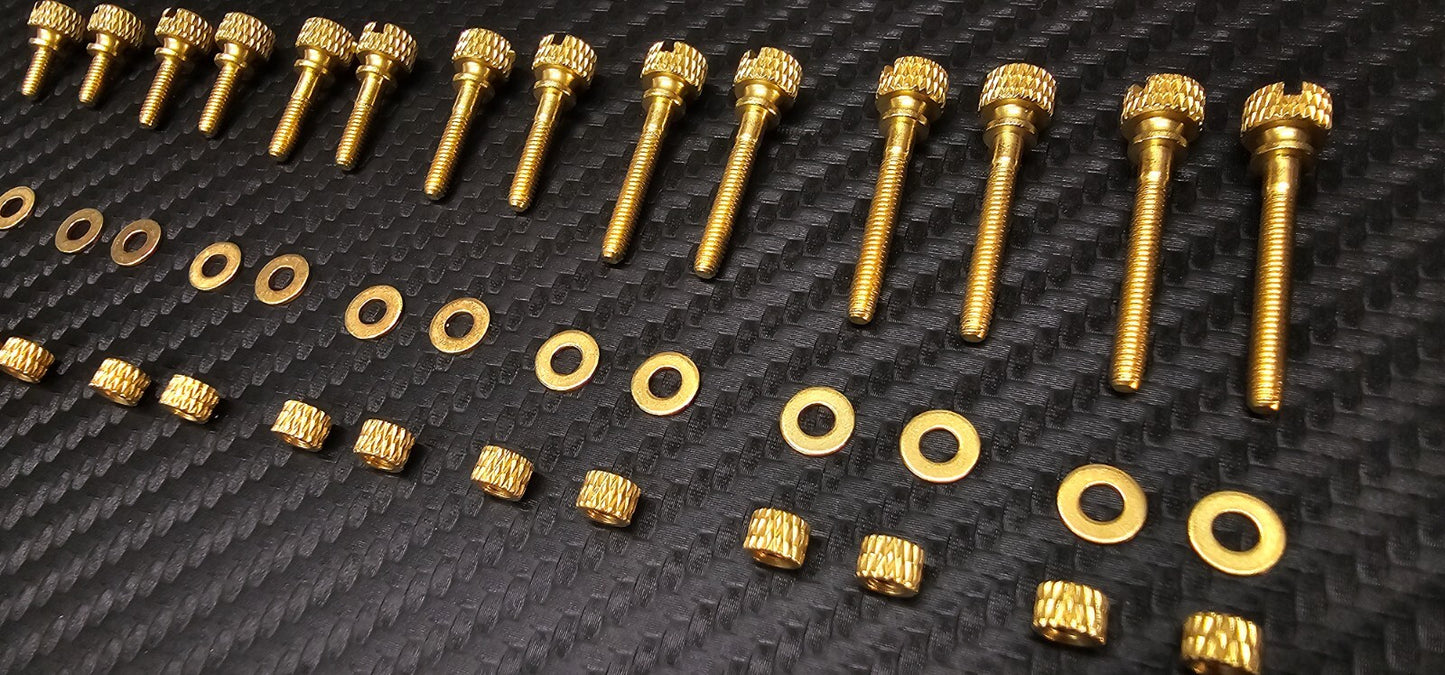 High End Premium Phono Screws Set M2.5  L=6-20mm non-magnetic !0