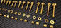 High End Premium Phono Screws Set M2.5  L=6-20mm non-magnetic !0