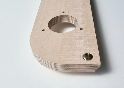 Tonarmboard Base for Thorens TD 124 MKI MKII & Ortofon RS-212 9 Zoll Tonearm4