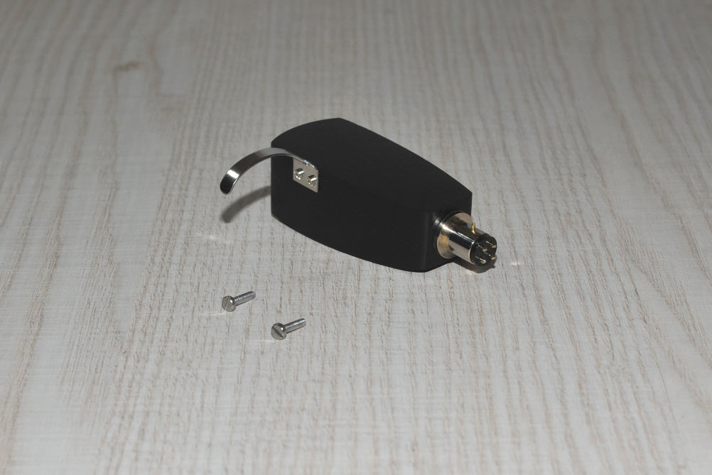 Custom-made wood Headshell for Ortofon SPU GT Royal N Cartridges - Ebony Wood0