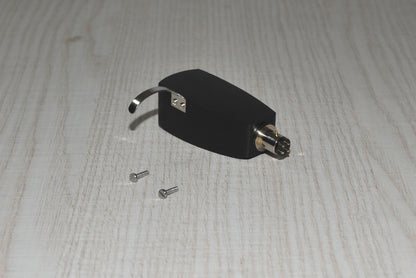 Custom-made wood Headshell for Ortofon SPU GT Royal N Cartridges - Ebony Wood0