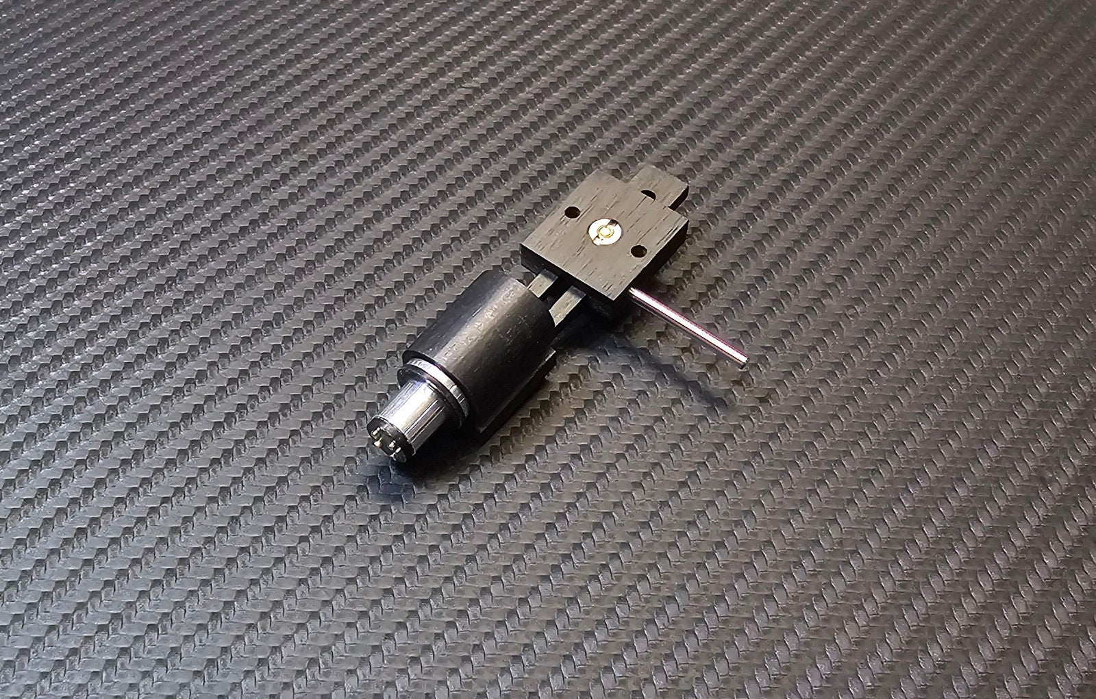 Exclusive CUSTOM-MADE Headshell made of Ebony Wood for Ortofon RMG/SAEC/SME 30124
