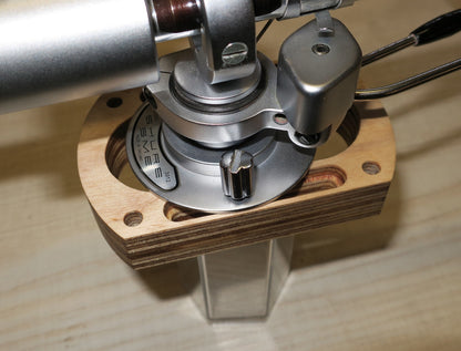 12mm Universal Base Tonearm Board for SME 3009 / 3012 / Tonarmbrett für Tonarm1