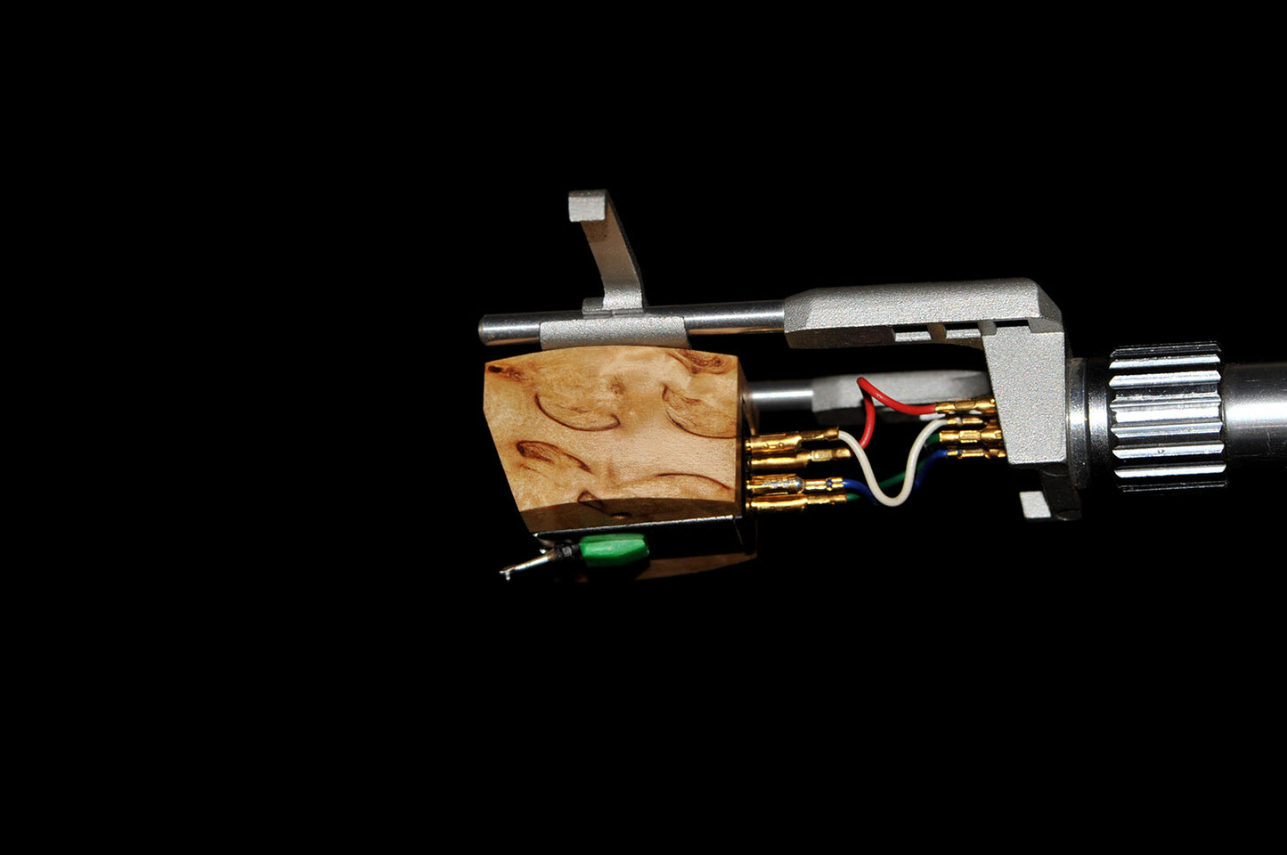 Custom-Made Wood Body For Audiotechnica AT95 Cartridge Mc Look Sound Improvement2