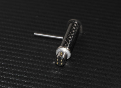Adapter for DECCA London Black Super Gold Maroon for SME Type Tonearm Carbon1