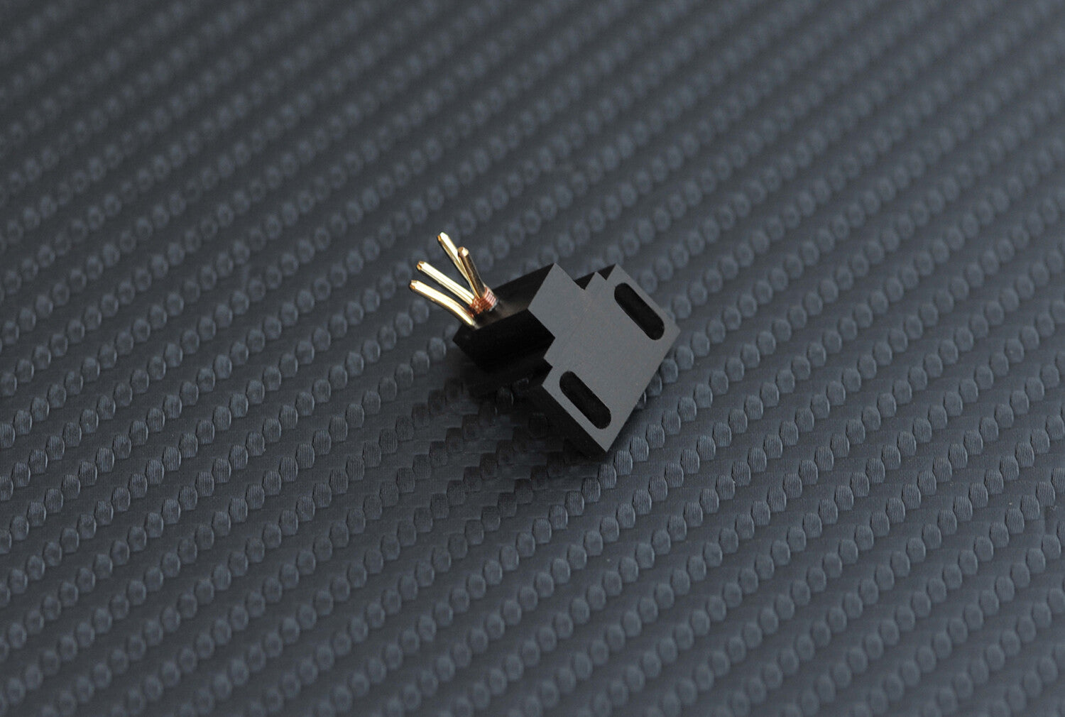 Custom-made Connector / Slider 4 Pins gold-plated DECCA LONDON BLACK/GREY/GOLD3