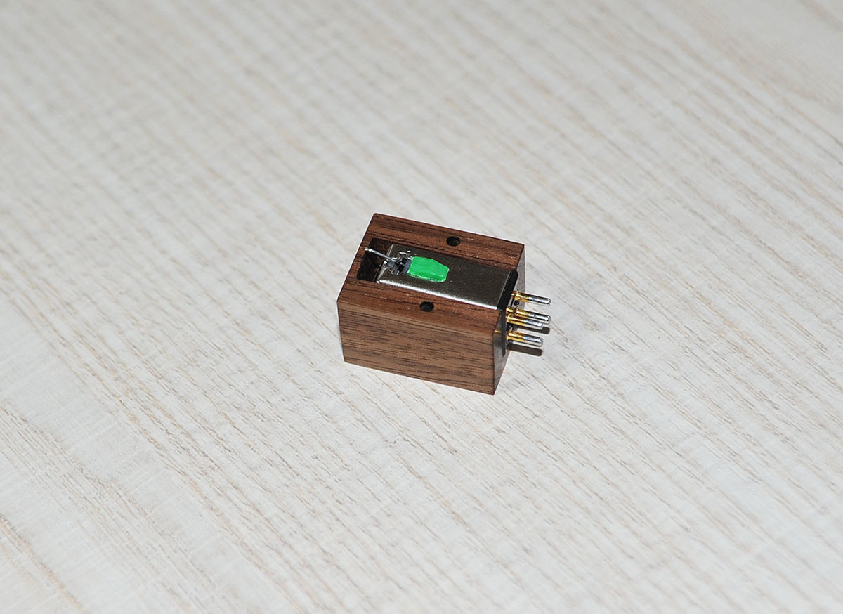 WOOD BODY for Audio-Technica AT-VM95 Series Cartridge MC Look Walnut - NEW 20202