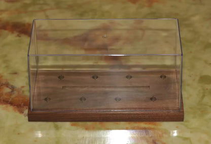 Headshell Cartridge Keeper Box Aufbewahrungsbox / Tonabnehmer / WalnutWood0
