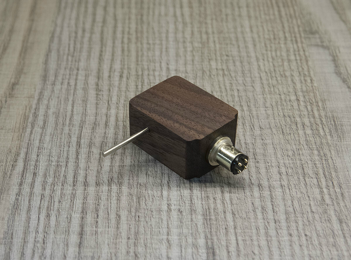 Headshell Wooden Body Made From Walnut Wood - all-in-One For Denon DL103 DL103R1