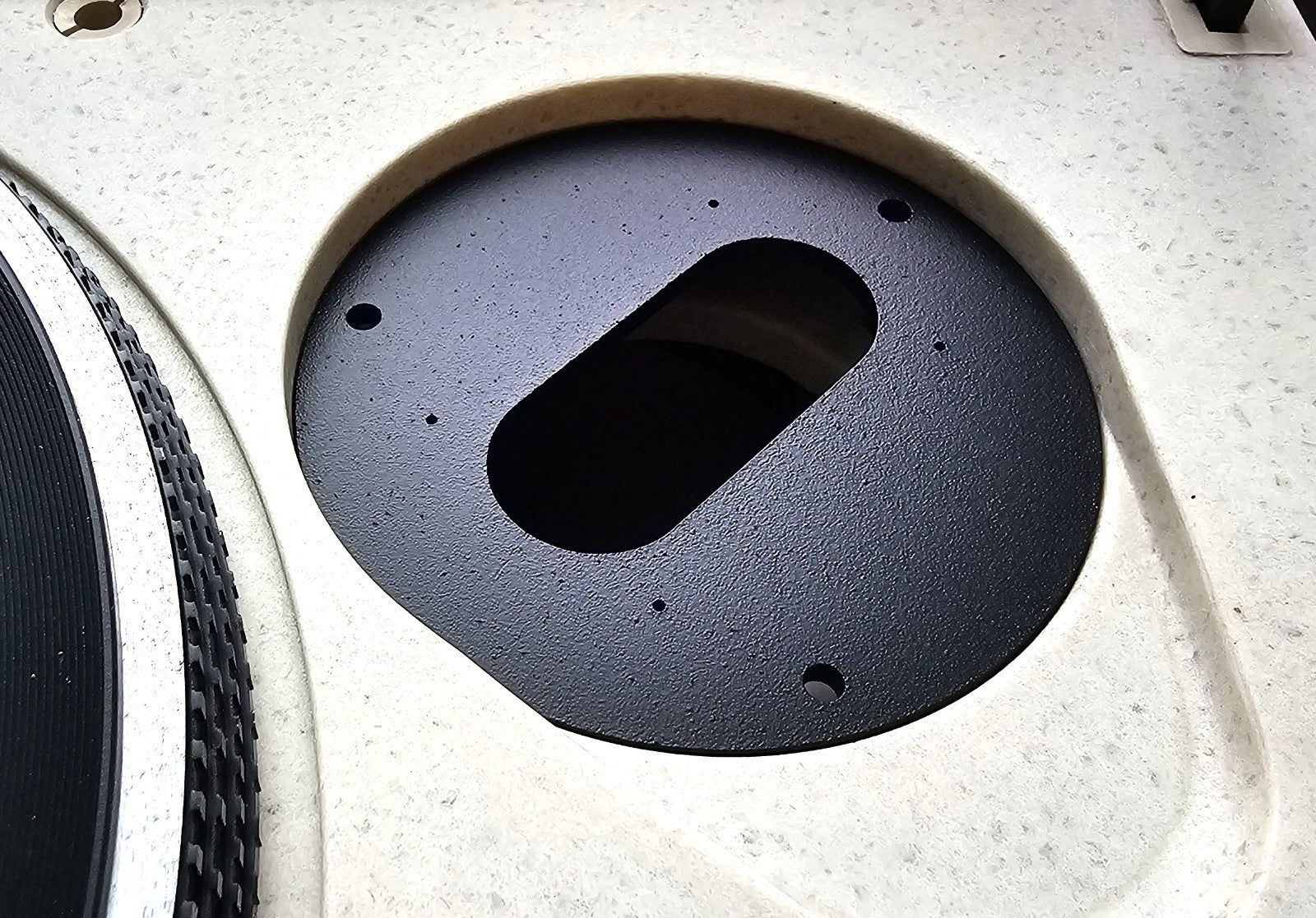 Tonearmboard Armboard Board for Kenwood KD500 KD550 & SME 3009 Series Tonearms0