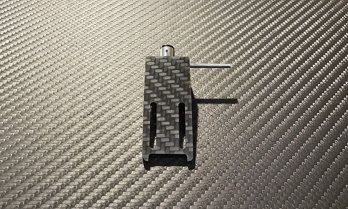 Custom-Made Headshell with Azimuth & Overhang adjustment Material Racing Carbon3