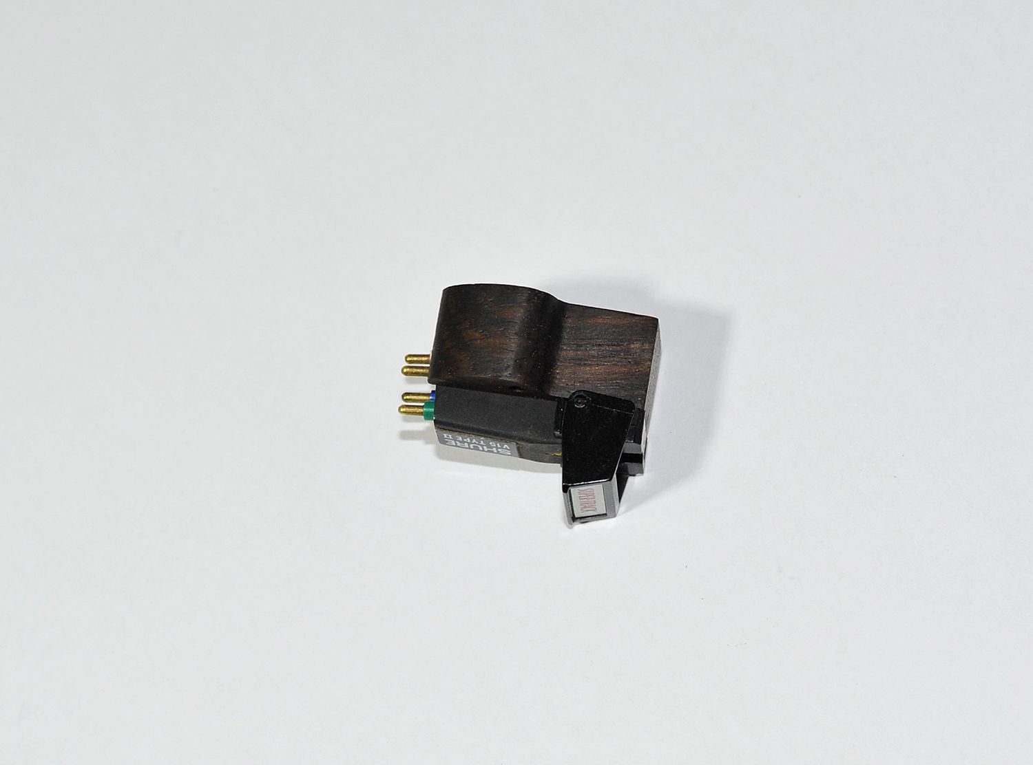 Super Exclusive Wooden Body for SHURE V15 Type II Cartridge Black Oak Wood0