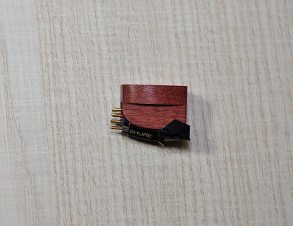 IMPROVED NEW WOOD BODY f. SHURE V15 Type III Cartridge AMARANTH WOOD Purpleheart1