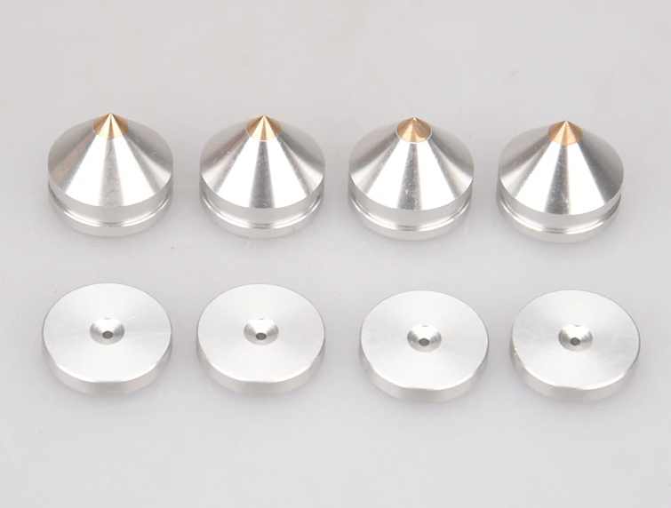 4x High Quality Improved/Absorber/Spikes/Insulation For Thorens Turn Table0