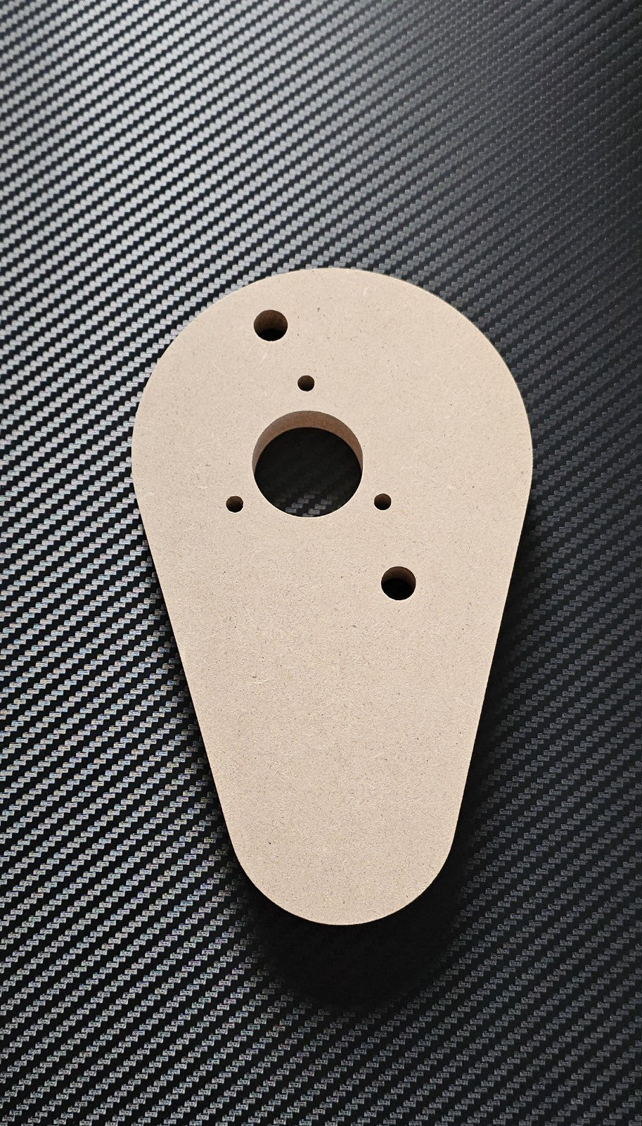 Custom-Made Armboard Blank for Systemdek IIX Turntable for Rega 3 point fixing1