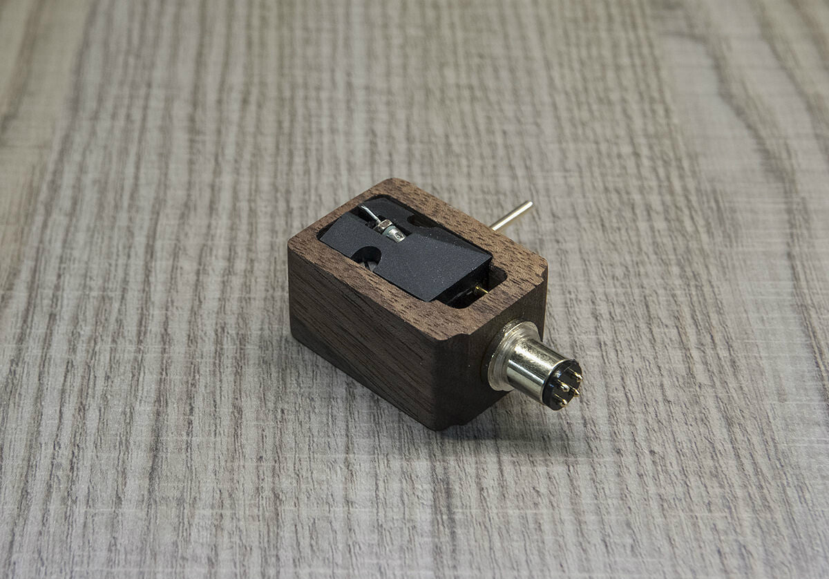 Headshell Wooden Body Made From Walnut Wood - all-in-One For Denon DL103 DL103R0