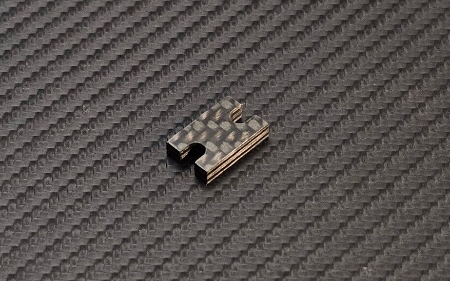 4mm Spacer Damper Gewicht for Well Tempered LTD Tonearm 18x12mm Racing Carbon0