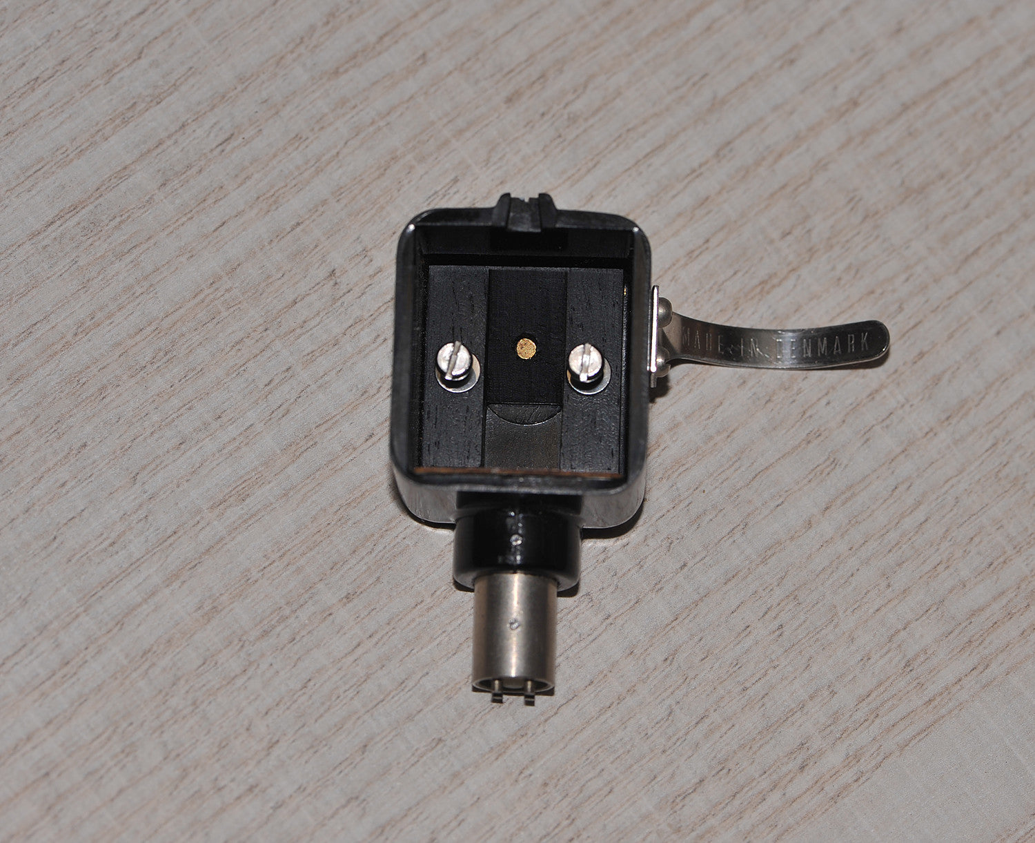 Adapter for Headshell Ortofon SPU A Mounting Bracket Ebony Wood 2.5gr - NEW -0