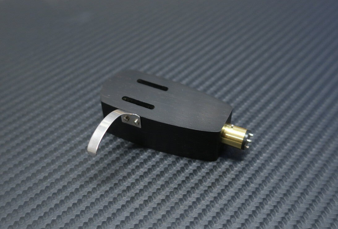 Custom-Made Headshell for Rek-O-Kut Tonearm Ebony Wood / Stanley-Engineering0
