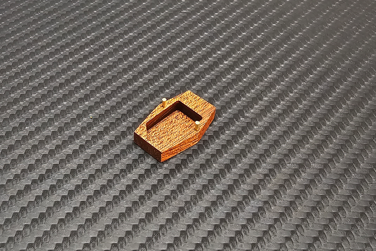 Cover / Needle Guard for GRADO Wooden Phono Cartridge - Mahogani Wood7