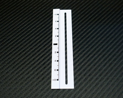 Pitch / Schild / Trim for Technics 1200 / 1210 MK2 MK3 M3D MK4 MK5 MK6 LTD White1