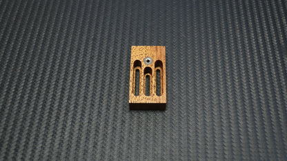 Adapter / Slider / Mounting Bracket for Grado Wooden Tonearm - Mahogani Wood3