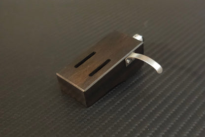 Custom-made Headshell for BRAUN PS500 Turntable Plattenspieler Ebony Wood0