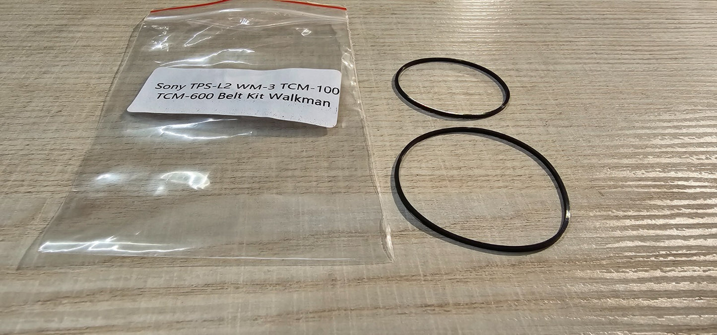 Riemen-Set für Sony Walkman TPS-L2 WM-3 TCM-100 TCM-6001