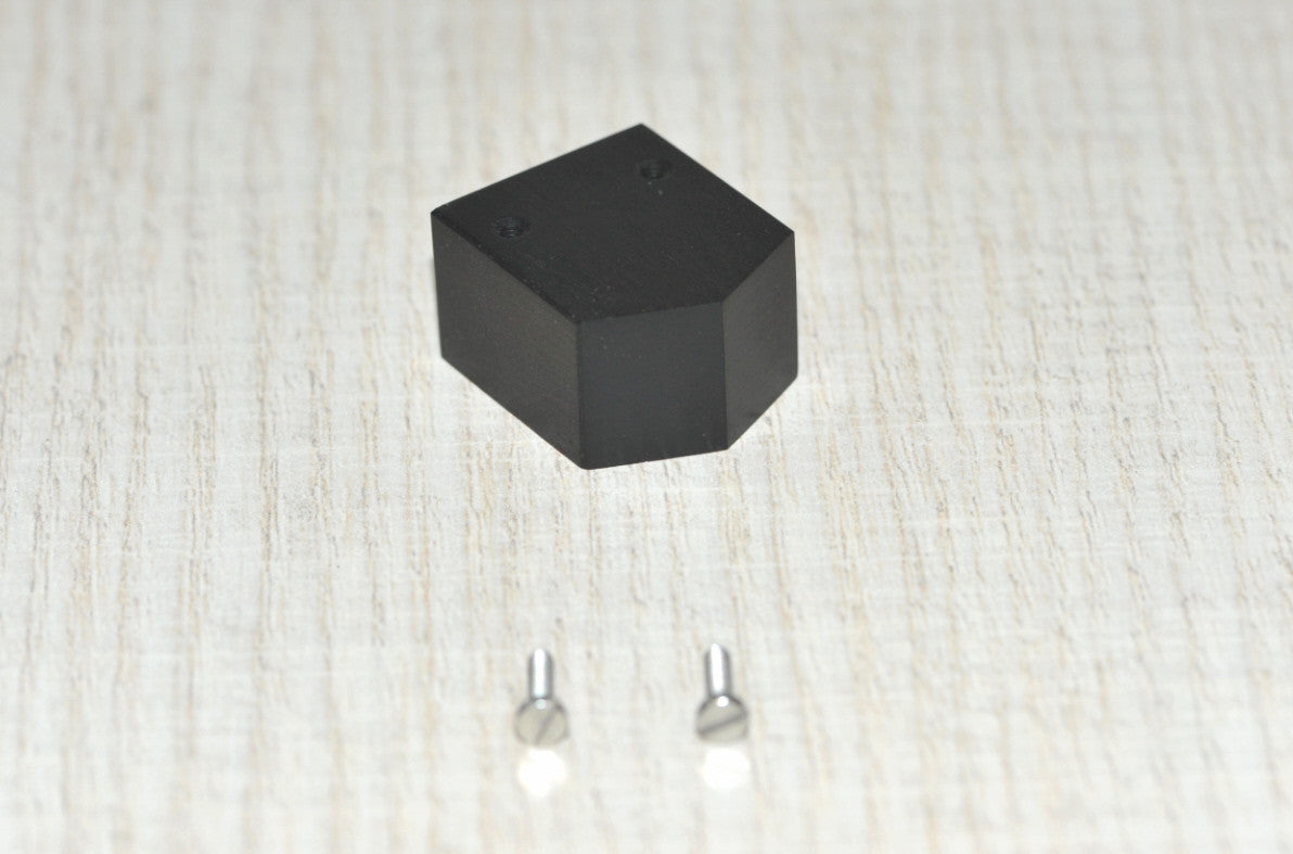 Wood Body for DECCA LONDON BLACK GOLD BLUE Cartridge Pod Ebony Wood - NEW -1