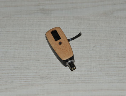 Custom-Made Wood Headshell + Cover For Ortofon Spu Cartridges Without2